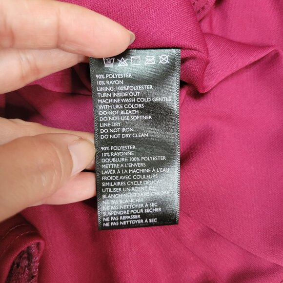 NWT Kimchi Blue Raspberry Lace Dress - Size Small - Picture 9 of 11